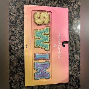 Stoney clover swim stickers